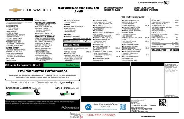 2026 Chevrolet Silverado 2500 HD LT