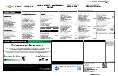 2026 Chevrolet Silverado 2500 HD LT