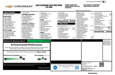2026 Chevrolet Silverado 3500 HD LTZ