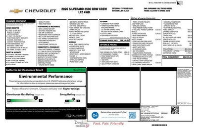 2026 Chevrolet Silverado 3500 HD LTZ DRW