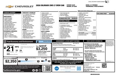 2026 Chevrolet Colorado LT