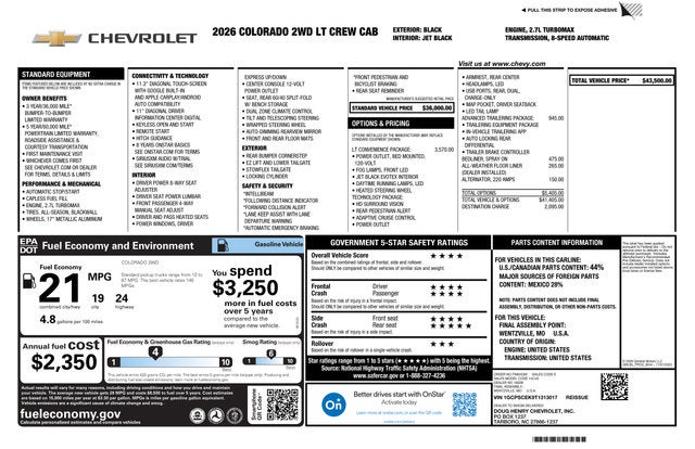 2026 Chevrolet Colorado LT