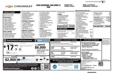 2026 Chevrolet Silverado 1500 LT