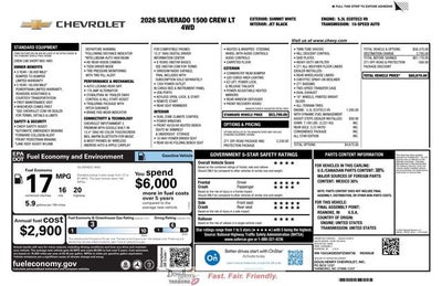 2026 Chevrolet Silverado 1500 LT