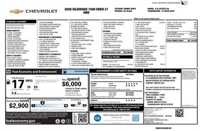 2026 Chevrolet Silverado 1500 LT