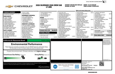2026 Chevrolet Silverado 2500 HD LT