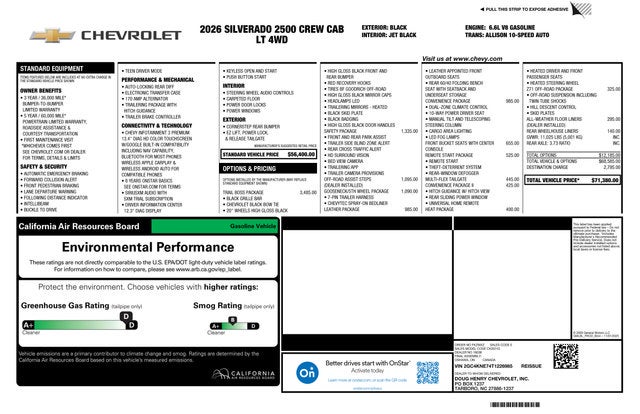 2026 Chevrolet Silverado 2500 HD LT