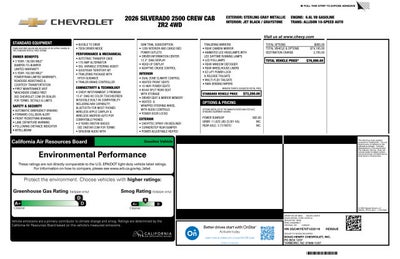 2026 Chevrolet Silverado 2500 HD ZR2
