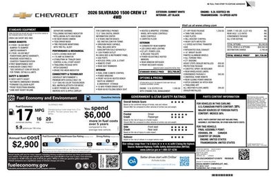 2026 Chevrolet Silverado 1500 LT