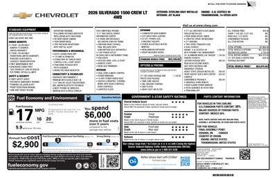2026 Chevrolet Silverado 1500 LT