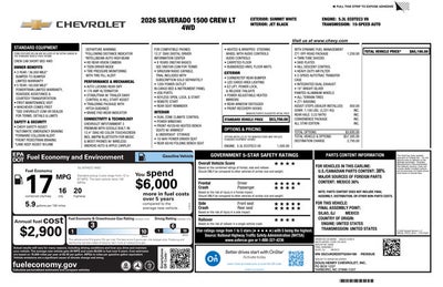 2026 Chevrolet Silverado 1500 LT