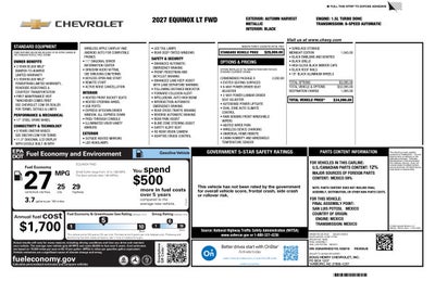 2027 Chevrolet Equinox LT