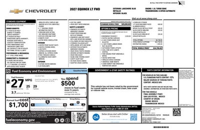 2027 Chevrolet Equinox LT