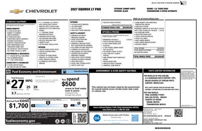 2027 Chevrolet Equinox LT