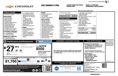 2027 Chevrolet Equinox LT
