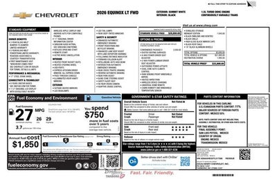 2026 Chevrolet Equinox LT