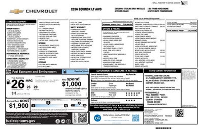 2026 Chevrolet Equinox LT