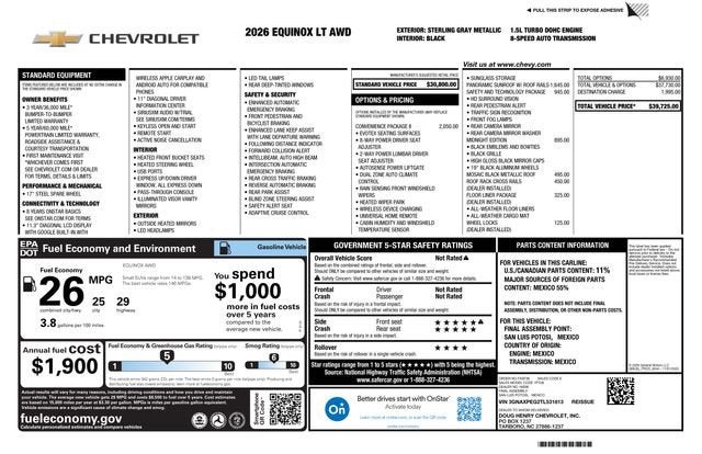 2026 Chevrolet Equinox LT