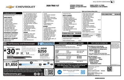 2026 Chevrolet Trax LT