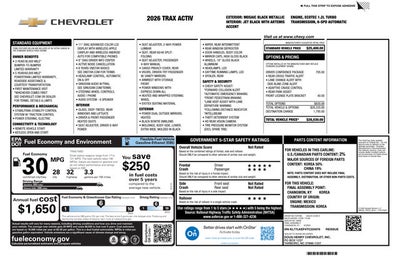 2026 Chevrolet Trax ACTIV