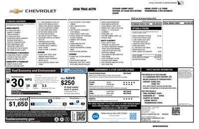 2026 Chevrolet Trax ACTIV